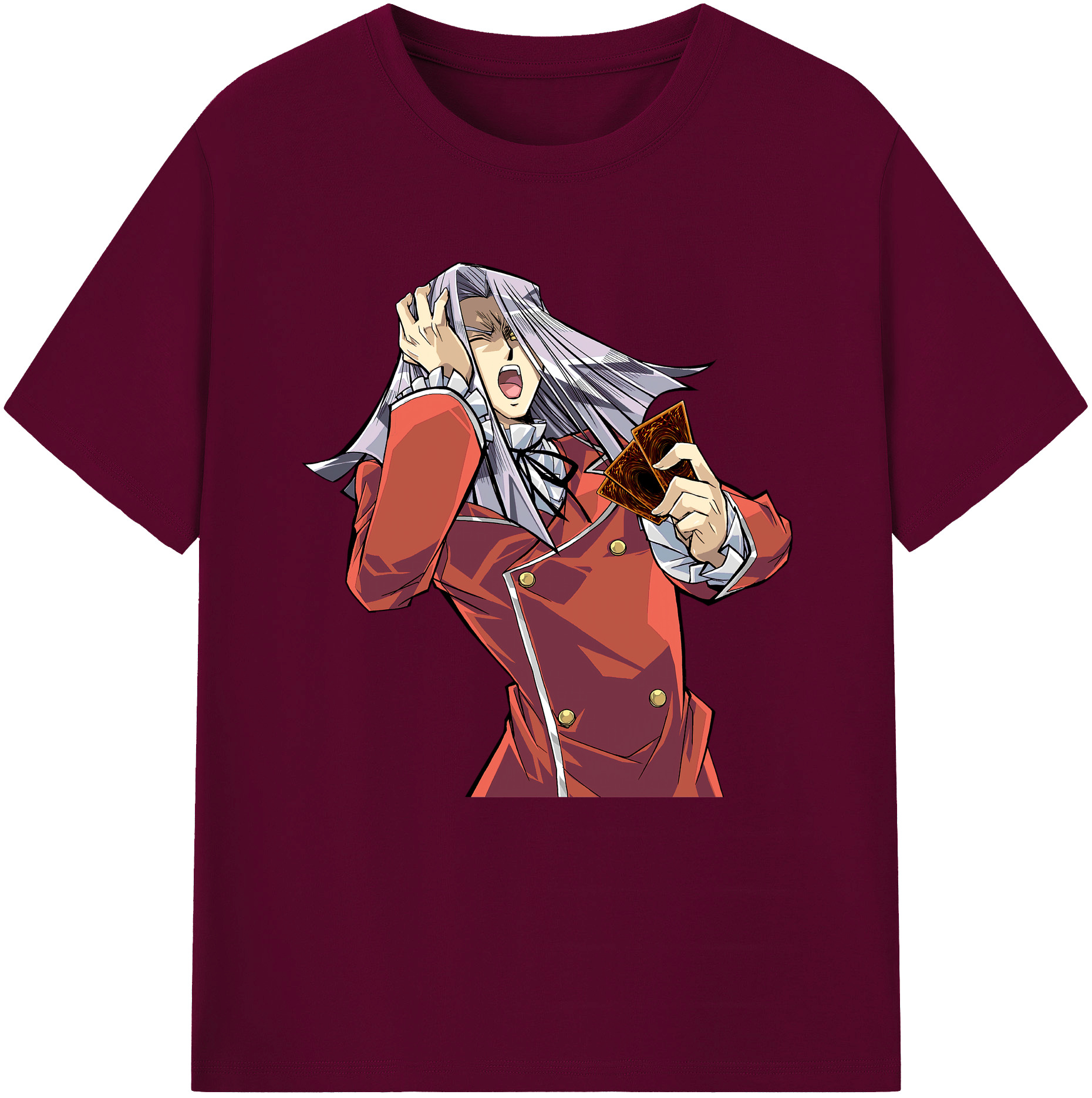 （画像用） 遊☆戯☆王 Yu-Gi-Oh! レディースカジュアルプリントTシャツ（綿100％）